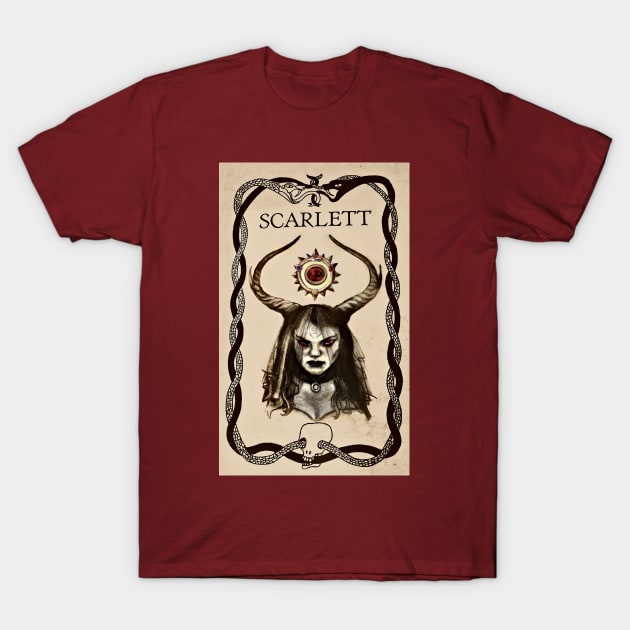 Scarlett Wood's Casting Card T-Shirt by SoggyCheeseFry